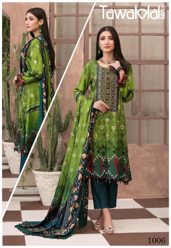 Tawakkal Parisa Cotton Collection Designer Karchi Dress Materials